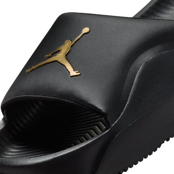 Jordan Franchise Slides Men's Sandal, Comfort, Black/Metallic Gold Sz: 13 | NWB - Picture 3 of 6